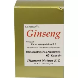 GINSENG KAPSULAS, 60 gab