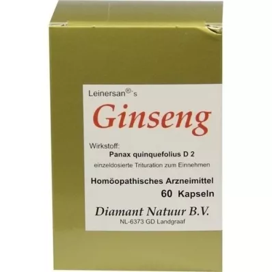 GINSENG KAPSULAS, 60 gab