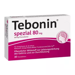 TEBONIN īpašas 80 mg apvalkotās tabletes, 30 gab