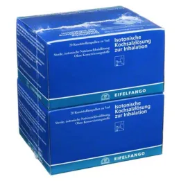 Izotoniskais sāls šķīdums inhalācijām, 40X5 ml