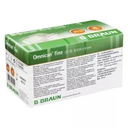 OMNICAN Fine Pen Cannula 31 G 0,25x8 mm, 100 ST