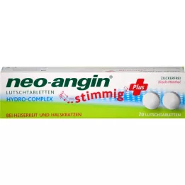 NEO-ANGIN harmonious Plus ķiršu pastilas, 20 gab