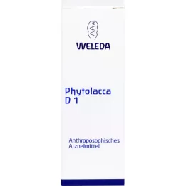 PHYTOLACCA D 1 atšķaidījums, 20 ml