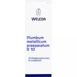 PLUMBUM METALLICUM prap. D 10 triturācija, 20 g