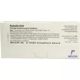 RUBELLIT D 30 ampulas, 8 gab