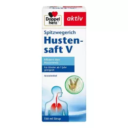 DOPPELHERZ Ribwort ceļmallapu klepus sīrups V, 150 ml