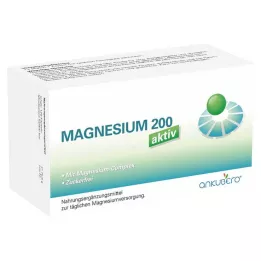 MAGNESIUM 200 aktīvās kapsulas, 120 gab