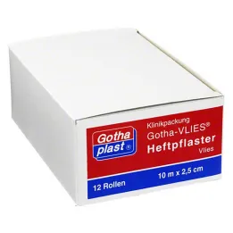 Gothaplast līmējošā ģipša flīss 2,5 cm x 10 m, 12 gab