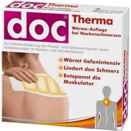 DOC THERMA Siltuma spilventiņš kakla sāpēm, 2 gab
