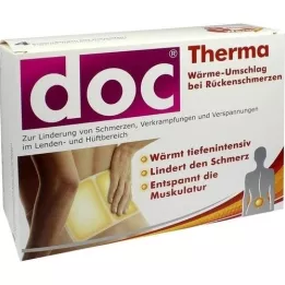 DOC THERMA Siltuma komprese muguras sāpēm, 4 gab
