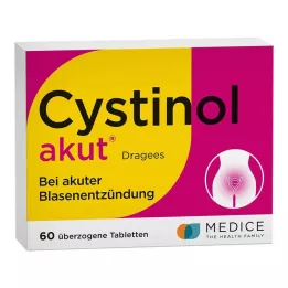 CYSTINOL akūtās dražejas, 60 gab