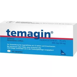 TEMAGIN Paracetamol Plus tabletes, 20 gab