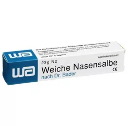 WEICHE NASENSALBE Dr. Bāders, 20 g