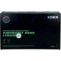 AMINOFIT 8000 Šķidrās ampulas, 20 gab