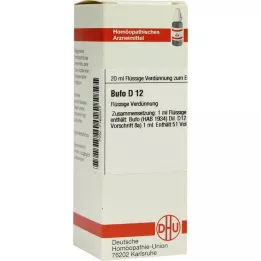 BUFO D 12 Atšķaidījums, 20 ml