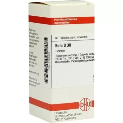 BUFO D 30 tabletes, 80 gab