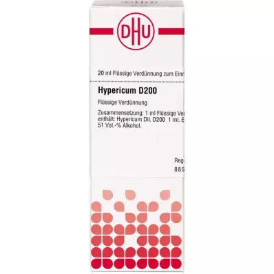 HYPERICUM D 200 Atšķaidījums, 20 ml
