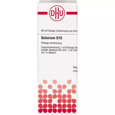 SELENIUM D 15 Atšķaidījums, 20 ml SELENIUM D 15 Atšķaidījums, 20 ml
