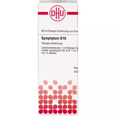 SYMPHYTUM D 10 Atšķaidījums, 20 ml SYMPHYTUM D 10 Atšķaidījums, 20 ml