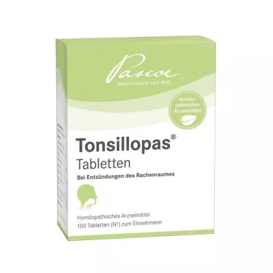 TONSILLOPAS Tabletes, 100 gab TONSILLOPAS Tabletes, 100 gab