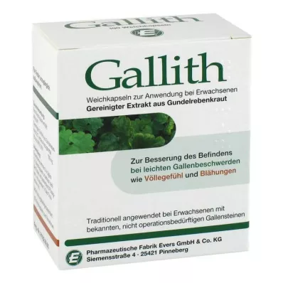 GALLITH kapsulas, 100 gab GALLITH kapsulas, 100 gab