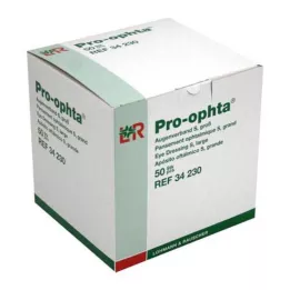 PRO-OPHTA Acu pārsējs S liels, 50 gab