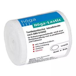HÖGA-LASTIC Ideāls pārsējs 4 cmx5 m ar celofānu, 1 gab