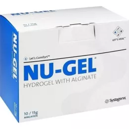 NU GEL Hidrogels MNG415DE, 10X15 g