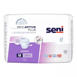 SENI Active Plus nesaturēšanas biksītes vienreiz M, 10 gab