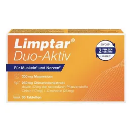 Limptar Duo-Active tabletes, 30 gab