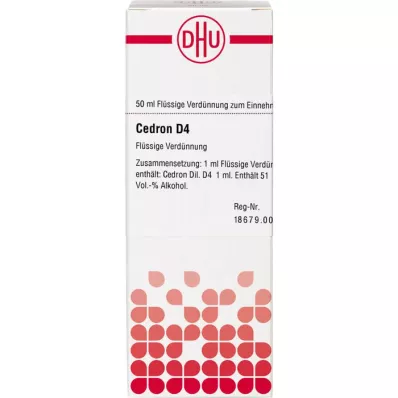 CEDRON D 4 atšķaidījums, 50 ml