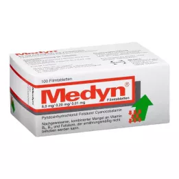 MEDYN Apvalkotās tabletes, 100 gab