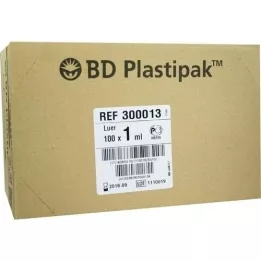 BD PLASTIPAK Tuberkulīna aerosols 1 ml bez kanulas, 100X1 ml