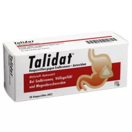 TALIDAT Košļājamās pastilas pret grēmām, 50 gab