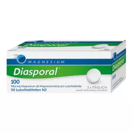 MAGNESIUM DIASPORAL 100 pastilas, 50 gab
