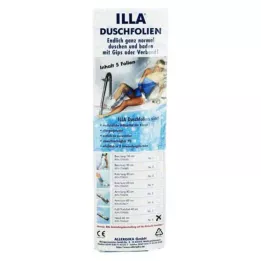 DUSCHFOLIEN Roka 40 cm, 5 gab