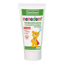 NENEDENT Bērnu zobu pasta ar fluoru saderīga homeopātija, 50 ml