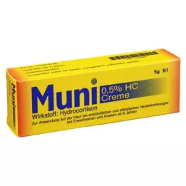 MUNI 0,5% HC Krējums, 5 g