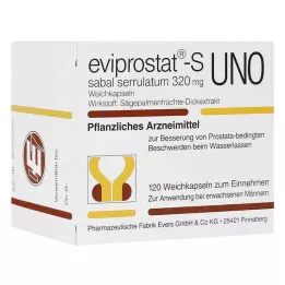 EVIPROSTAT-S sabal serrulatum 320 uno kapsulas, 120 gab
