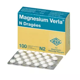 MAGNESIUM VERLA N Dragees, 10 x 100 St