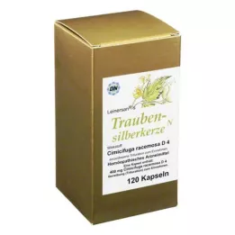 TRAUBENSILBERKERZE Kapsulas, 120 gab