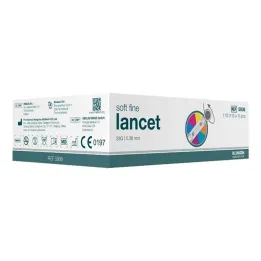 Klinion Soft smalkas krāsas lancetes 28 G, 110 gab