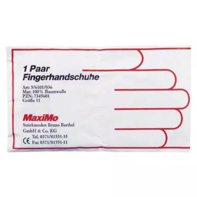 HANDSCHUHE Kokvilnas izmērs 11 papildu garums, 2 gab HANDSCHUHE Kokvilnas izmērs 11 papildu garums, 2 gab