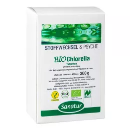 BIOCHLORELLA Pyren Sanatur tabletes, 750 gab