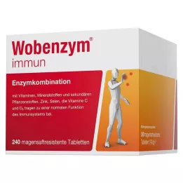 WOBENZYM imūnās zarnās šķīstošās tabletes, 240 gab