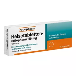 REISETABLETTEN-ratiopharm, 20 gab