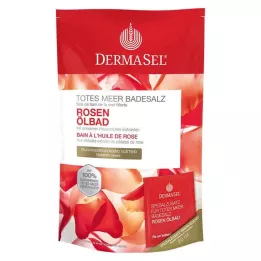 DERMASEL Nāves jūras vannas sāls+Rose SPA, 1 P