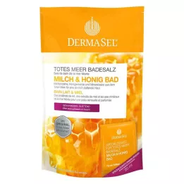 DERMASEL Nāves jūras vannas sāls+piens&amp;Medus SPA, 1 P