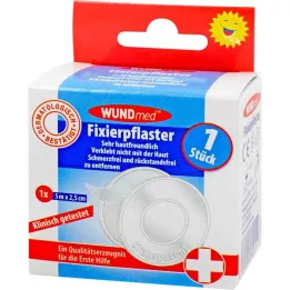 FIXIERPFLASTER 2,5 cmx5 m caurspīdīgs, 1 gab