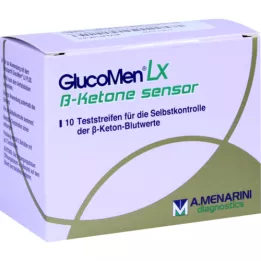 GLUCOMEN LX Plus Ketone Sensor testa strēmeles, 10 gab